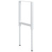 Cadre Banc Lucru Reglabile, 2 Buc., Gri, 55X(69-95,5) Cm, Metal