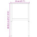 Cadre Banc Lucru Reglabile, 2 Buc., Gri, 55X(69-95,5) Cm, Metal