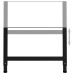 Cadre Banc Lucru Reglabile 2 Buc. Negru 85X(69-95,5) Cm, Metal