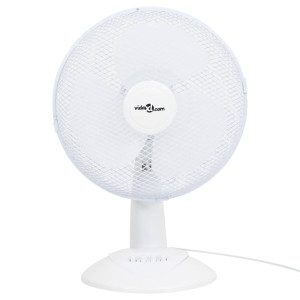 Ventilator De Masă Cu 3 Viteze, Alb, 30 Cm, 40 W