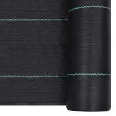 Membrană Antiburuieni & Antirădăcini, Negru, 1X200 M, Pp