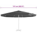 Pânză De Schimb Umbrelă De Soare De Exterior, Antracit, 515 Cm Pânză De Schimb Umbrelă De Soare De Exterior, Antracit, 515 Cm