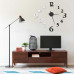 Ceas De Perete 3D Design Modern, Negru & Alb, 100 Cm, Xxl