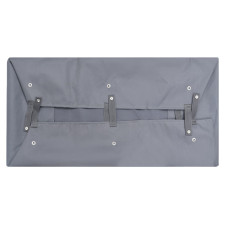 Căptușeală Cărucior Grădină, Gri Închis, 81X41X21 Cm, Textil