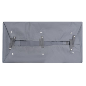 Căptușeală Cărucior Grădină, Gri Închis, 81X41X21 Cm, Textil