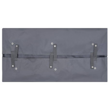 Căptușeală Cărucior Grădină, Gri Închis, 81X41X40 Cm, Textil