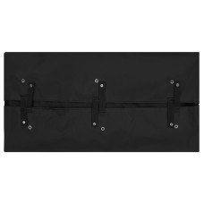 Căptușeală Cărucior Grădină, Negru, 81X41X40 Cm, Textil