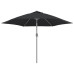 Pânză De Schimb Umbrelă De Soare De Exterior, Negru, 300 Cm Pânză De Schimb Umbrelă De Soare De Exterior, Negru, 300 Cm