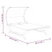 Pat De Exterior Cu Baldachin, Crem, 165X203X126 Cm, Lemn Masiv