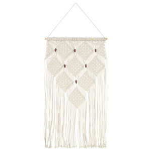 Cuier De Perete Din Macrame, 40X80, Bumbac