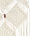 Cuier De Perete Din Macrame, 40X80, Bumbac