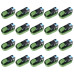 Chingi De Fixare Cu Clichet, 20 Buc., Verde, 6 M, 800 Dan