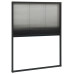 Ecran Insecte Pentru Ferestre, Antracit, 80X100 Cm, Aluminiu