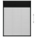 Ecran Insecte Pentru Ferestre, Antracit, 80X100 Cm, Aluminiu