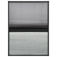 Ecran Insecte Pentru Ferestre, Cu Umbrar, 80X120 Cm, Aluminiu