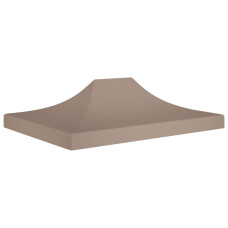 Acoperiș Cort De Petrecere, Gri Taupe, 4,5 X 3 M, 270 G/M²