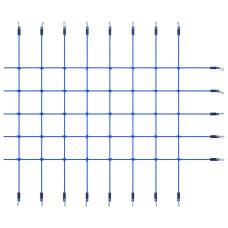 Plasă De Cățărat, Albastru, 200X150 Cm