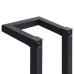 Suport De Prosoape, Negru, 12,5 X 12,5 X 60 Cm, Fier