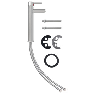 Baterie Mixer De Baie, Argintiu, 12X30 Cm