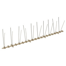 Set Bandă Cu Țepi Antipăsări Cu 2 Rânduri 20 Buc. Plastic 10 M