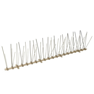 Set Bandă Cu Țepi Antipăsări Cu 5 Rânduri 20 Buc. Plastic 10 M