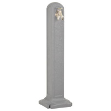 Rezervor De Grădină Cu Robinet, Aspect Piatră Gri Deschis
