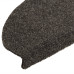Covorașe Autoadezive Scări 10 Buc. Antracit 65X21X4Cm Perforate