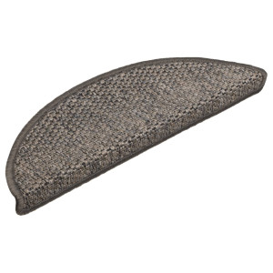 Covoraș Scări Autoadeziv 15 Buc Maro Bej 56X17X3Cm Aspect Sisal