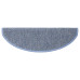 Covoraș Scări Autoadeziv 15 Buc. Albastru, 56X17X3 Aspect Sisal