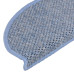 Covoraș Scări Autoadeziv 15 Buc. Albastru, 56X17X3 Aspect Sisal
