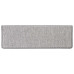 Covoraș Scări Autoadeziv 15 Buc Platină 65X21X4 Cm Aspect Sisal
