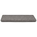 Covoraș Scări Autoadeziv 15 Buc. Gri&Bej 65X21X4Cm Aspect Sisal