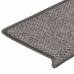 Covoraș Scări Autoadeziv 15 Buc. Gri&Bej 65X21X4Cm Aspect Sisal