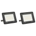 Proiectoare Cu Led, 50 W, 2 Buc., Alb Cald