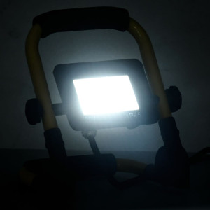 Proiector Cu Led Și Mâner, Alb Rece, 20 W