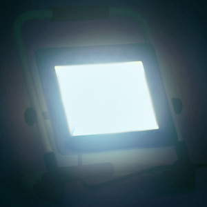 Proiector Cu Led Și Mâner, Alb Rece, 100 W