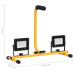 Proiector Cu Led Și Mâner, 2X20 W, Alb Rece