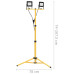 Proiector Cu Led Și Trepied, 2X20 W, Alb Cald