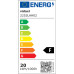 Proiector Cu Led Și Trepied, 2X20 W, Alb Cald