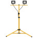 Proiector Cu Led Și Trepied, 2X20 W, Alb Rece
