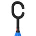 Umbrelă Cu Mâner În Formă De C, Negru, 108 Cm