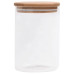 Borcane De Depozitare Din Sticlă Capac De Bambus 4 Buc. 800 Ml