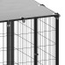 Padoc Pentru Câini, Negru, 330X110X110 Cm, Oțel