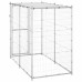 Padoc Câini De Exterior Cu Acoperiș 110X220X180 Cm Oțel Zincat