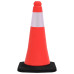 Conuri De Trafic Reflectorizante Cu Baze Grele, 10 Buc., 50 Cm