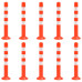 Bornă De Control Trafic, 10 Buc., 75 Cm, Pe