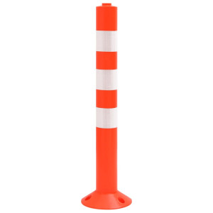 Bornă De Control Trafic, 10 Buc., 75 Cm, Pe