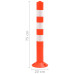 Bornă De Control Trafic, 10 Buc., 75 Cm, Pe