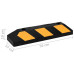 Limitatoare Parcare Reflectorizante 2 Buc. 56X15X10 Cm Cauciuc