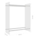 Rastel Lemne De Foc Transparent 80X35X100 Cm Sticlă Securizată